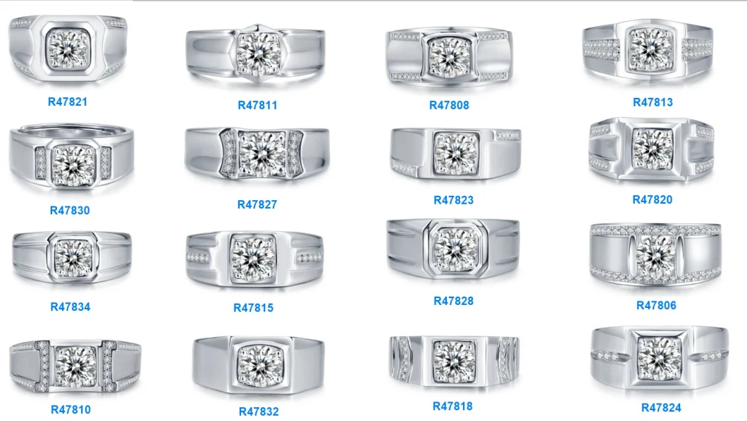 Wholesale Lab Grown Moissanite Diamond Jewelry 925 Sterling Silver Stud Earrings Wedding Jewellery