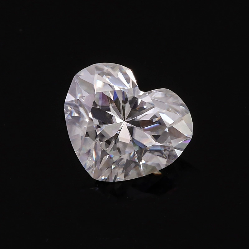 High Quality Moissanite Vvs Gemstone Heart Moissanite Provence Gems Moissanite Diamond Stone for Making Fine Jewelry