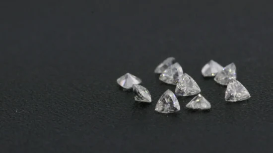 Def Color Vvs1 Clarity Moissanite Diamond Price Per Carat Moissanite Loose Stones Trillion Cut 3CT